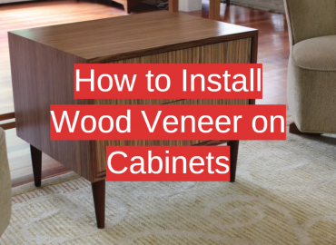 How to Install Wood Veneer on Cabinets